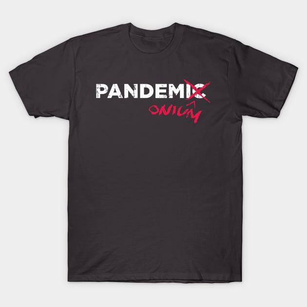 Coronavirus Pandemic Pandemonium T-Shirt by SaltyCult